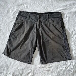 Kuhl Shorts Mens 40 Gray Outdoor Hiking Stretch Cargo Pockets Performance‎ Hike